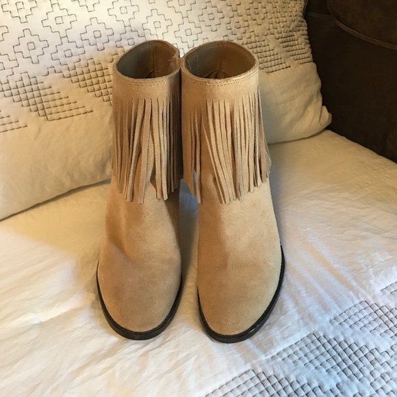 Joie Cambrie Fringe Bootie - Picture 15 of 16